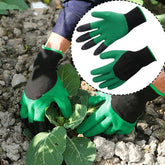 Garden Gloves With Fingertips Claws Quick Easy to Dig and Plant Safe for Rose Pruning Gloves Mittens Digging Gloves - foxberryparkproducts
