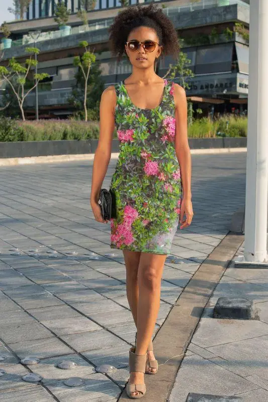 BUNGA ASOKA Sublimation Cut & Sew Dress - foxberryparkproducts