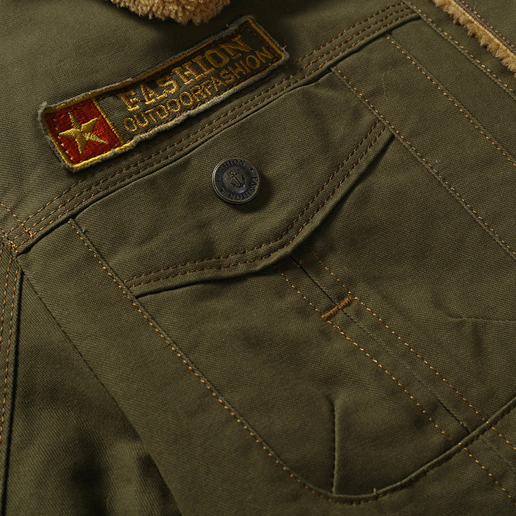 Collar Fleece Jacket - foxberryparkproducts