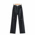 Ripped Flare Pants - foxberryparkproducts