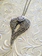 Load image into Gallery viewer, Necklace  Angel Wings  Remembrance Jewelry       ID A112 - 1117 - foxberryparkproducts
