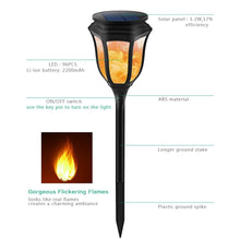 Load image into Gallery viewer, Solar Path Torch Light Waterproof Christmas Decorative Flame - foxberryparkproducts
