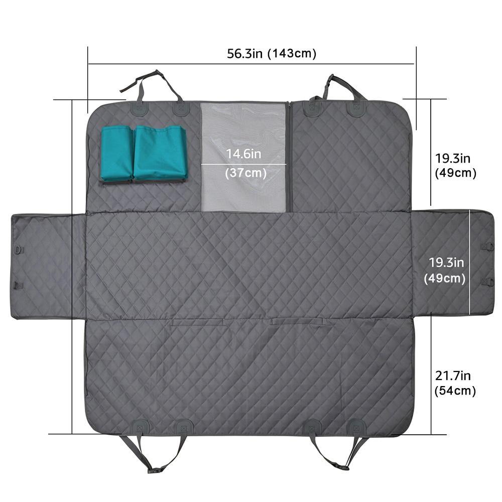 Dog Car Seat Cover View Mesh Waterproof - foxberryparkproducts
