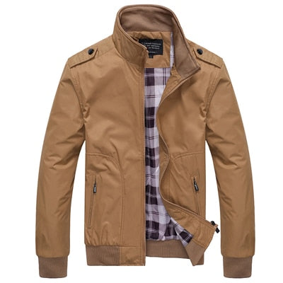 Mens Jackets Spring Autumn Casual Coats - foxberryparkproducts