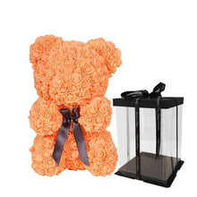Load image into Gallery viewer, Red Rose Teddy Bear - foxberryparkproducts
