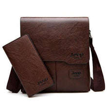Load image into Gallery viewer, Man Pu Leather Messenger Shoulder Bags - foxberryparkproducts
