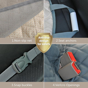 Dog Car Seat Cover View Mesh Waterproof - foxberryparkproducts