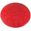 Transer Hot Fashion Pet Skull Flying Disc Rubber Frisbee Toy - foxberryparkproducts