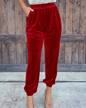 Load image into Gallery viewer, Women&#39;s Trousers Solid Straight Trousers Elastic Elastic Waist Casual Leggings
