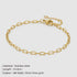 Bracelet for Women Curb Cuban Link Chain Stainless Steel Womens Bracelets Chains Davieslee Jewelry - foxberryparkproducts