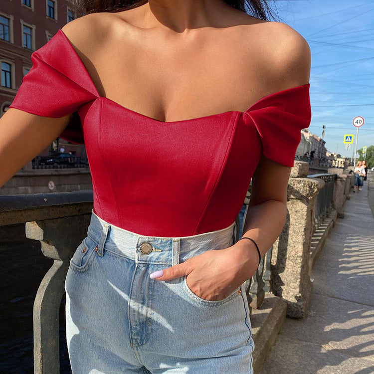 Elegant Satin Top - foxberryparkproducts
