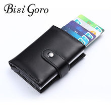 Load image into Gallery viewer, Men And Women Genuine Leather Credit card Case - foxberryparkproducts
