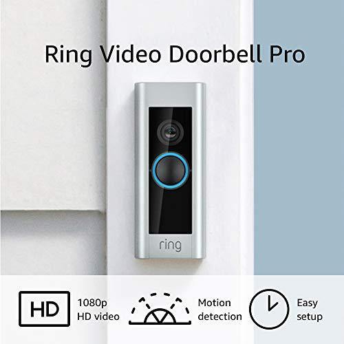 Ring Video Doorbell Pro, with HD Video, Motion Activated Alerts, Easy Installation (existing doorbell wiring required) - foxberryparkproducts