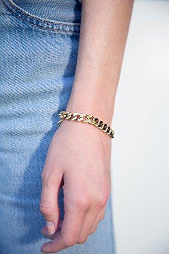 Gold Bracelets for Women - Chain Bracelet for Women Link Bracelet Gold Charm Bracelet Celeb-Approved Gold Chain Bracelets for Women - foxberryparkproducts