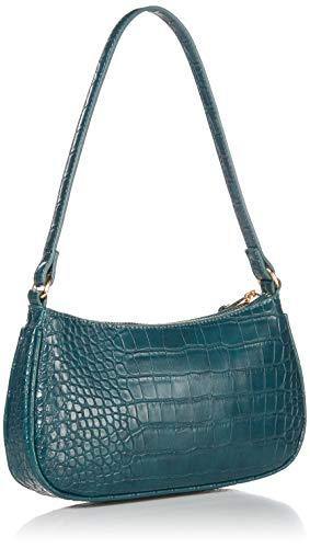 The Drop Women's Melanie Baguette Bag, Teal Green, One Size - foxberryparkproducts