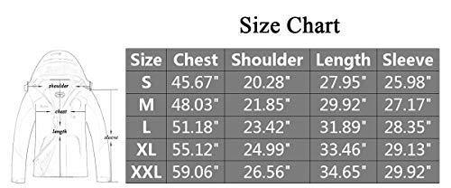 MOERDENG Men's Waterproof Ski Jacket Warm Winter Snow Coat Mountain Windbreaker Hooded Raincoat - foxberryparkproducts