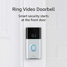 Load image into Gallery viewer, Ring Video Doorbell (1st Gen) – 720p HD video, motion activated alerts, easy installation – Satin Nickel - foxberryparkproducts
