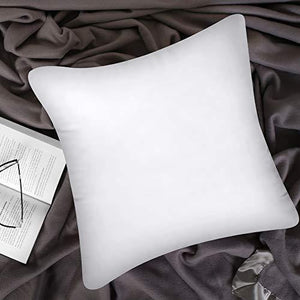 Utopia Bedding Throw Pillows Insert (Pack of 2, White) - 18 x 18 Inches Bed and Couch Pillows - Indoor Decorative Pillows - foxberryparkproducts