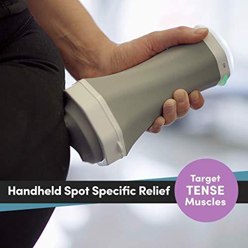 Rechargeable Deep Tissue Shiatsu Spin Massager | Portable, Targeted Handheld Massage with Adjustable Nodes and Speed | Make Lemonade - foxberryparkproducts