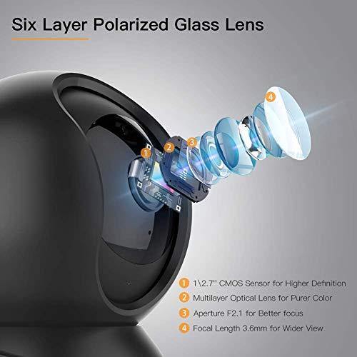 Baby Monitor Camera Pan/Tilt/Zoom WiFi 1080P Pet Camera - foxberryparkproducts