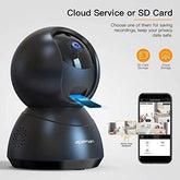 Baby Monitor Camera Pan/Tilt/Zoom WiFi 1080P Pet Camera - foxberryparkproducts