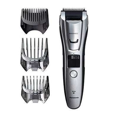 Panasonic Multigroom Beard Trimmer Kit For Face, Head, Body Hair Styling and Grooming, 39 Quick-Adjust Dial Trim Settings, Cordless/Cord, – ER-GB80-S, Silver - foxberryparkproducts