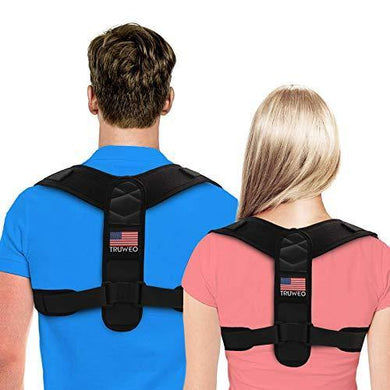 Posture Corrector For Men And Women - Adjustable Upper Back Brace For Clavicle To Support Neck, Back and Shoulder (Universal Fit, U.S. Design Patent) - foxberryparkproducts
