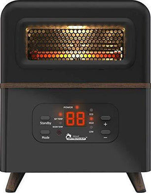 Dr Infrared Heater DR-978 Dual Heating Hybrid Space Heater, 1500W with remote , more Heat - foxberryparkproducts
