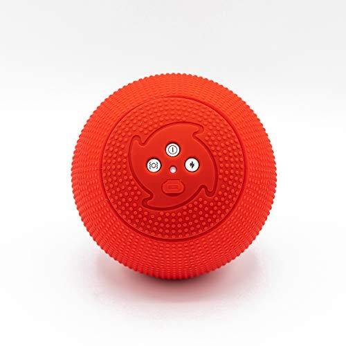 MyoStorm Heating Vibrating Massage Ball Roller for Deep Tissue Muscle Recovery Therapy and Pain Relief w/Heat + Vibration- New 2.0 Model - foxberryparkproducts