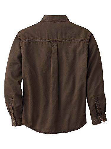 Legendary Whitetails Men's Journeyman Rugged Shirt Jacket Tobacco Large - foxberryparkproducts