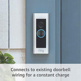 Ring Video Doorbell Pro, with HD Video, Motion Activated Alerts, Easy Installation (existing doorbell wiring required) - foxberryparkproducts