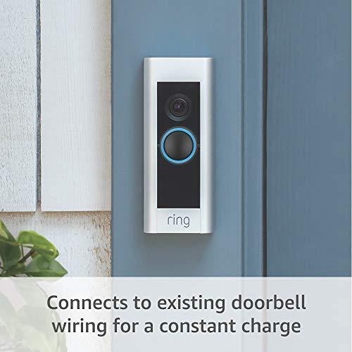 Ring Video Doorbell Pro, with HD Video, Motion Activated Alerts, Easy Installation (existing doorbell wiring required) - foxberryparkproducts