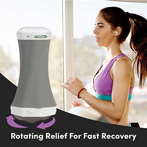 Rechargeable Deep Tissue Shiatsu Spin Massager | Portable, Targeted Handheld Massage with Adjustable Nodes and Speed | Make Lemonade - foxberryparkproducts