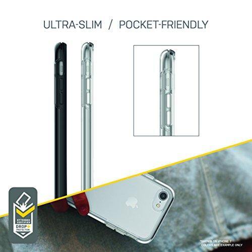 OtterBox SYMMETRY CLEAR SERIES Case for iPhone SE (2nd gen - 2020) and iPhone 8/7 (NOT PLUS) - Retail Packaging - ALOHA OMBRE (SILVER FLAKE/CLEAR/ALOHA OMBRE) - foxberryparkproducts