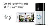 Ring Video Doorbell (1st Gen) – 720p HD video, motion activated alerts, easy installation – Satin Nickel - foxberryparkproducts