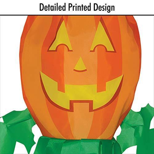 In the Breeze 4998 Jack O' Lantern 3D Windsock-Outdoor Halloween Decoration, 40 Inch - foxberryparkproducts