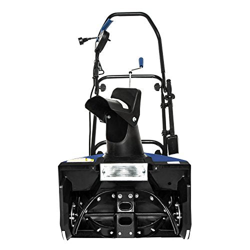 Snow Joe SJ623E Electric Single Stage Snow Thrower | 18-Inch | 15 Amp Motor | Headlights - foxberryparkproducts