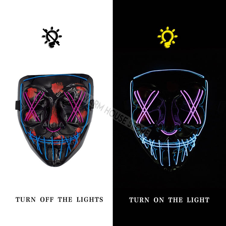 HALLOWEEN LED MASK - foxberryparkproducts