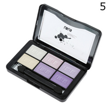 Load image into Gallery viewer, UBUB 6 Colors Roast Eye Shadow Powder Makeup Palette - foxberryparkproducts
