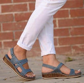College Style Low Heel Casual Sandals - foxberryparkproducts