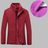 Warm thick Fleece jacket women&