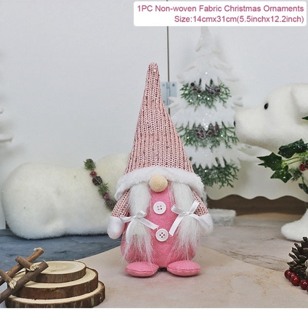 Gnome Christmas Faceless Doll  Decorations - foxberryparkproducts