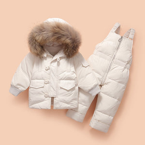 Winter Baby Boys Snowsuits 2020 Children's Down Jacket - foxberryparkproducts