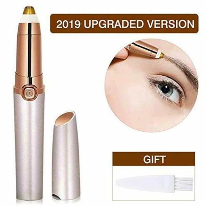 Painless Electric Eyebrow Epilator Pen Lip Face Hair Razor Hair Remover Eyebrow Trimmer Shaver Makeup Cosmetic Tools - foxberryparkproducts