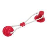 Multifunction Pet Molar Bite Toy  Interactive fun Pet toy with TPR ball Tooth Cleaning - foxberryparkproducts