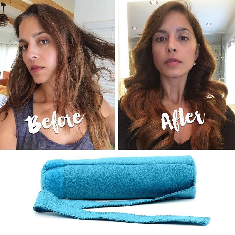 8pcs Hair Rollers Sleep Styler Kit Long Cotton Curlers - foxberryparkproducts