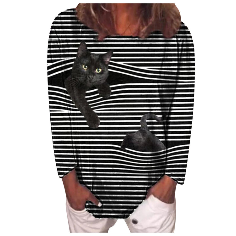 Vintage Shirts Casual Plus Size Women Blouse - foxberryparkproducts