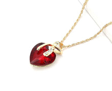 Load image into Gallery viewer, Big Heart Pendant Set - foxberryparkproducts
