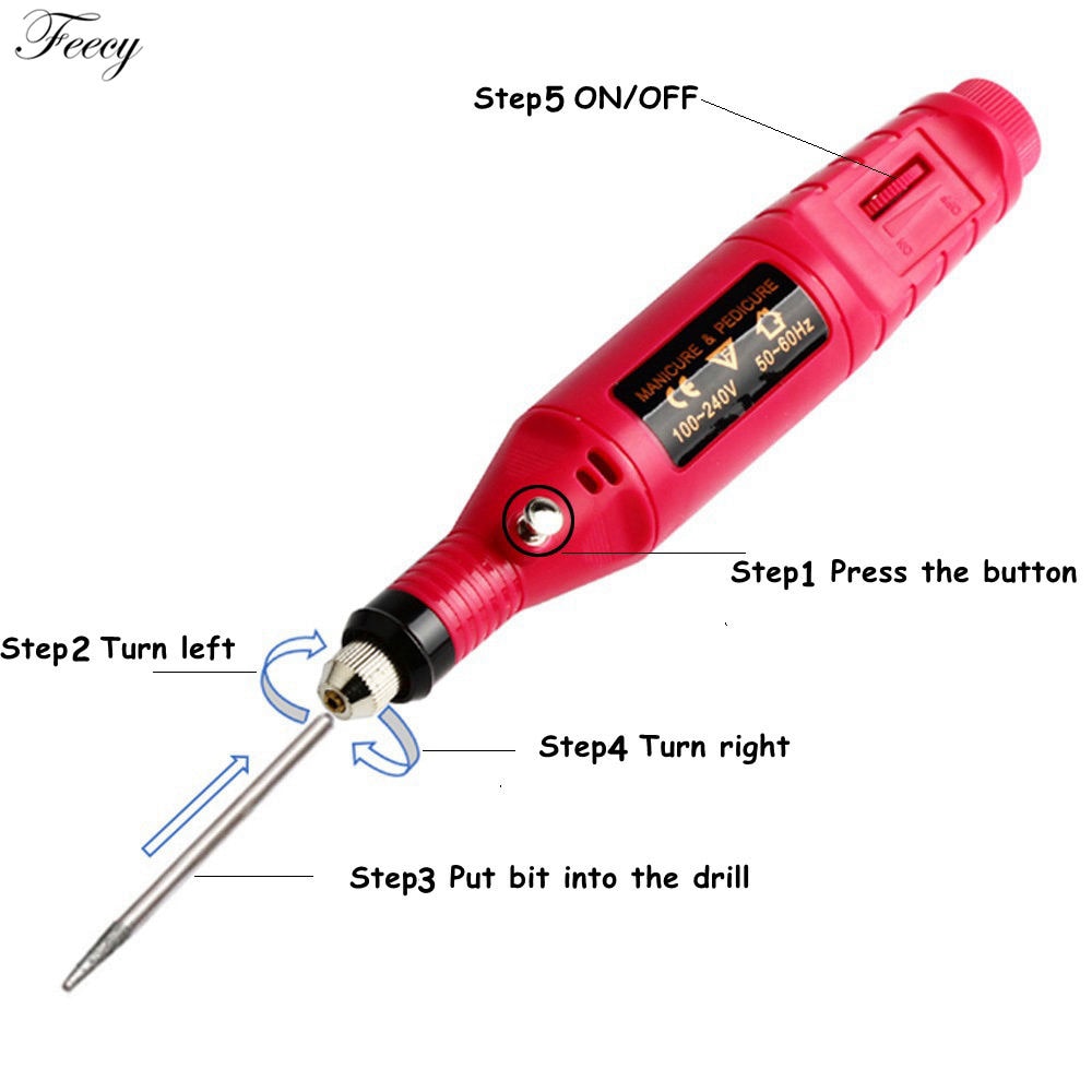 Electric Manicure Drill - foxberryparkproducts