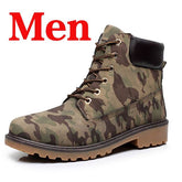 Winter Men Boots PU Outdoor Snow Ankle Boots - foxberryparkproducts